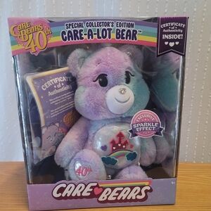 Care Bears 40th Anniversary Care A Lot Bear Special Edition